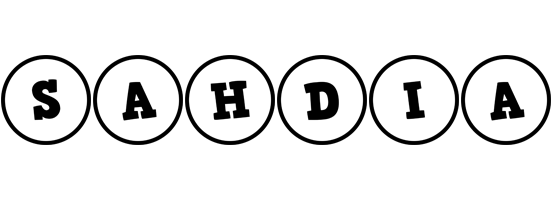 Sahdia handy logo