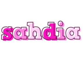 Sahdia hello logo