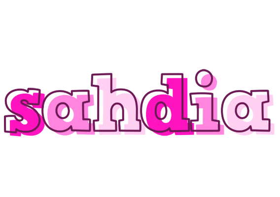 Sahdia hello logo