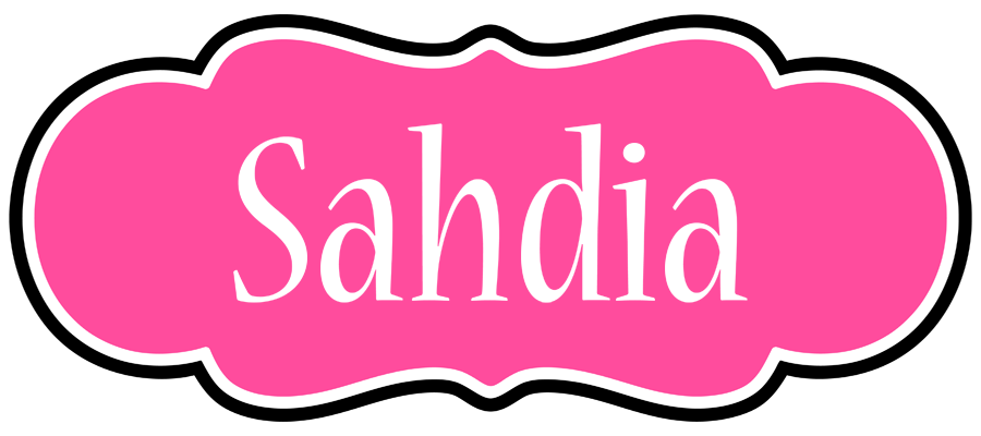Sahdia invitation logo