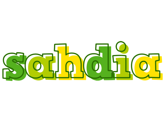Sahdia juice logo
