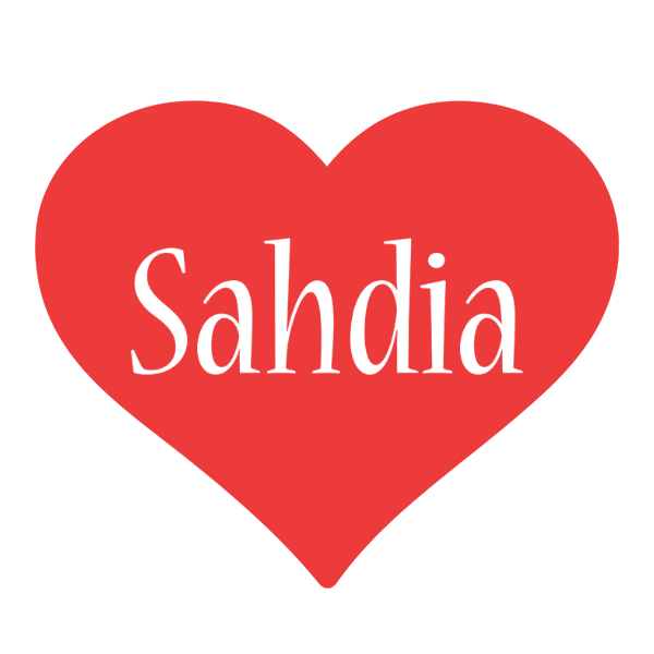 Sahdia love logo