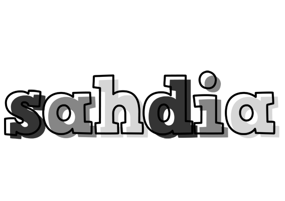 Sahdia night logo