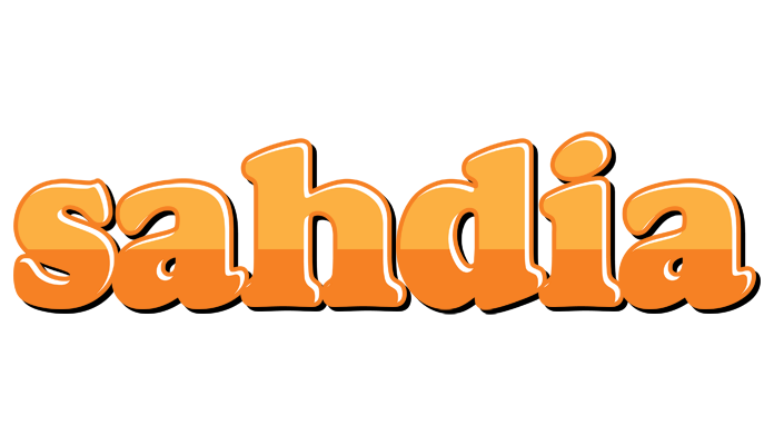 Sahdia orange logo