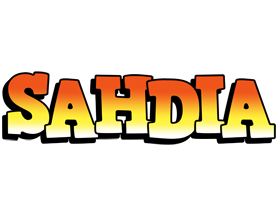 Sahdia sunset logo
