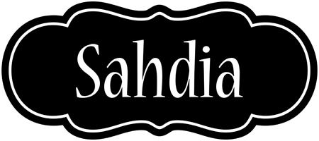 Sahdia welcome logo