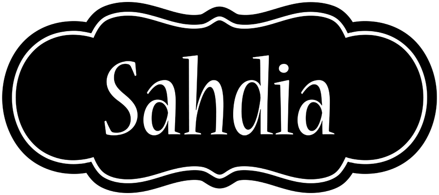 Sahdia welcome logo