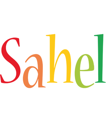 Sahel birthday logo