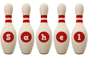 Sahel bowling-pin logo