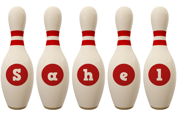 Sahel bowling-pin logo
