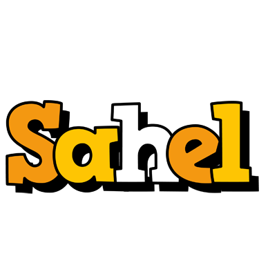 Sahel cartoon logo