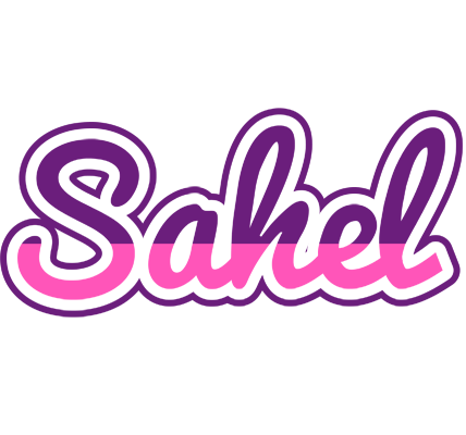 Sahel cheerful logo