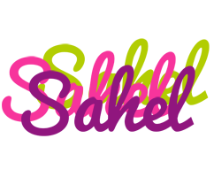 Sahel flowers logo