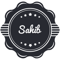 Sahib badge logo