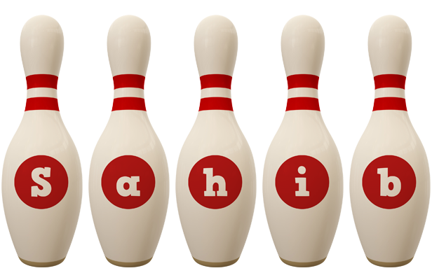 Sahib bowling-pin logo
