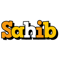 Sahib cartoon logo