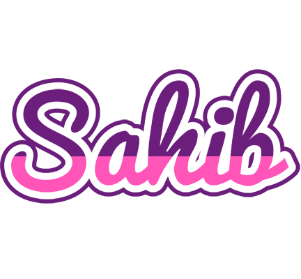 Sahib cheerful logo