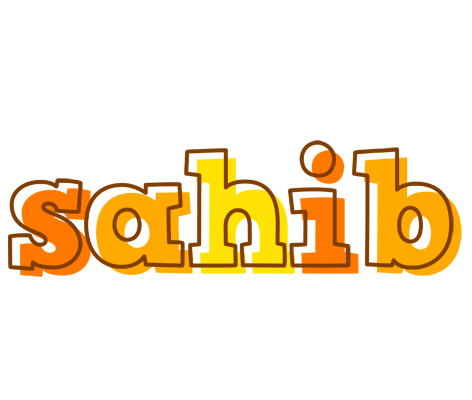 Sahib desert logo