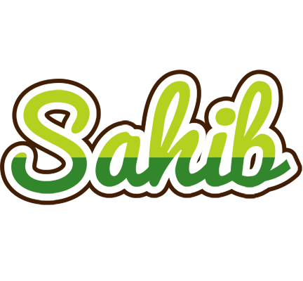 Sahib golfing logo