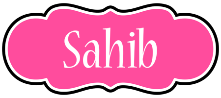 Sahib invitation logo
