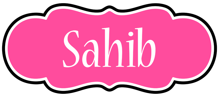 Sahib invitation logo
