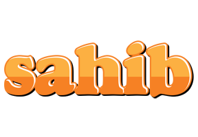 Sahib orange logo