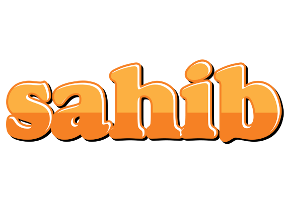 Sahib orange logo