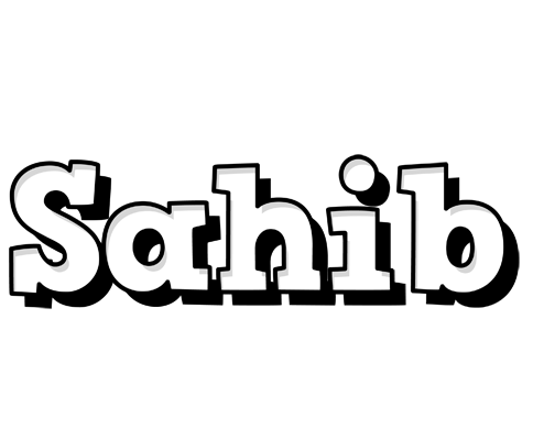 Sahib snowing logo