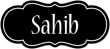 Sahib welcome logo