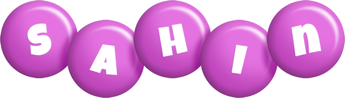 Sahin candy-purple logo