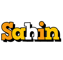 Sahin cartoon logo