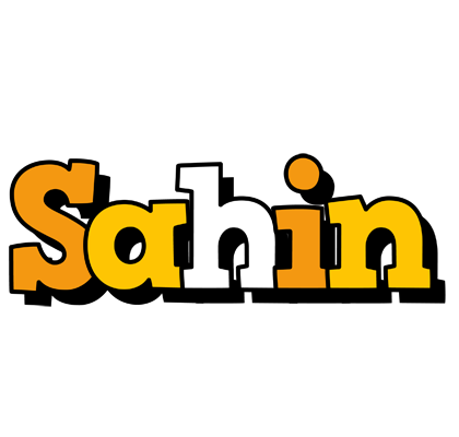 Sahin cartoon logo