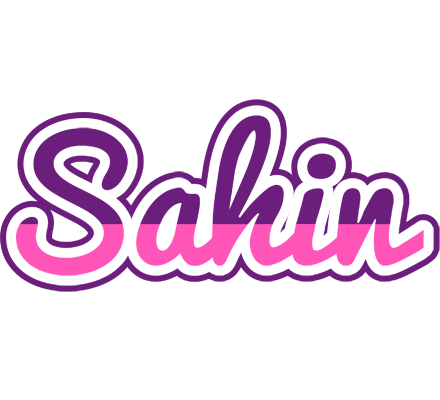 Sahin cheerful logo