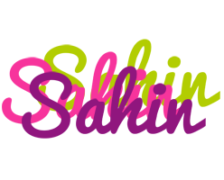 Sahin flowers logo