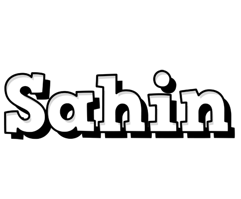 Sahin snowing logo
