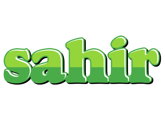 Sahir apple logo
