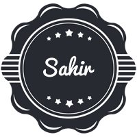 Sahir badge logo