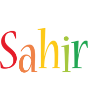 Sahir birthday logo