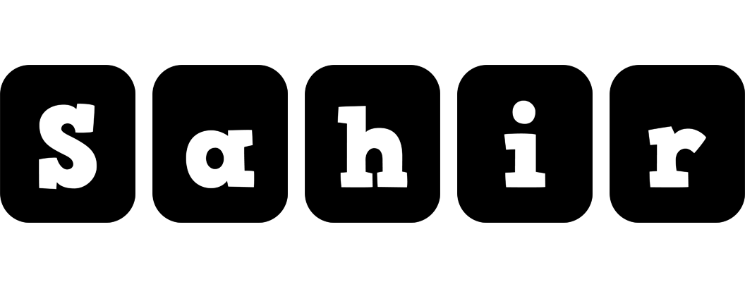Sahir box logo