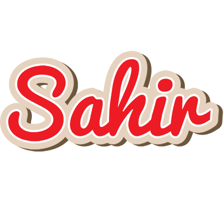 Sahir chocolate logo