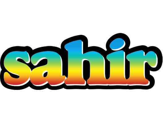 Sahir color logo