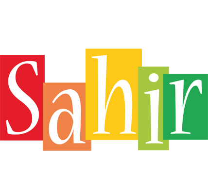Sahir colors logo