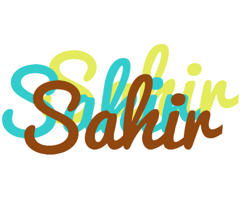 Sahir cupcake logo