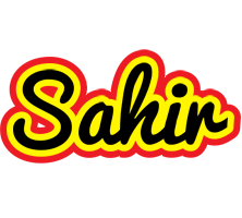 Sahir flaming logo