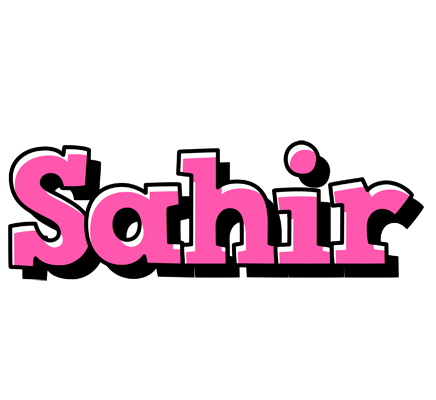 Sahir girlish logo