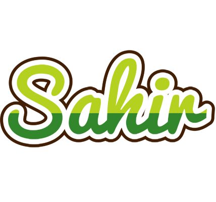 Sahir golfing logo