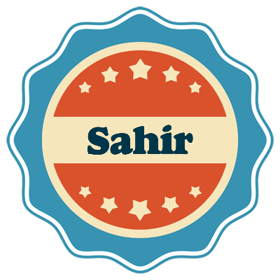 Sahir labels logo