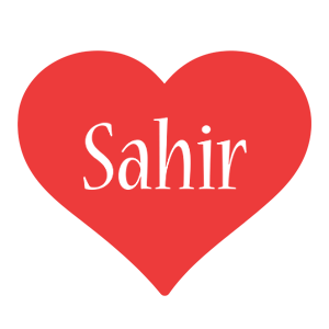 Sahir love logo