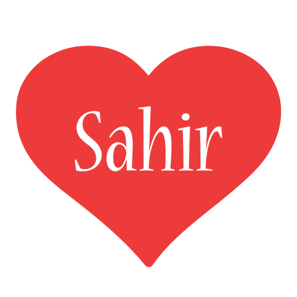 Sahir love logo