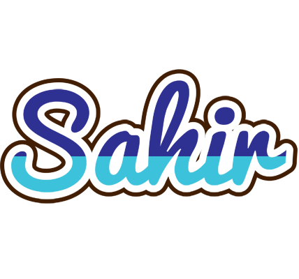 Sahir raining logo
